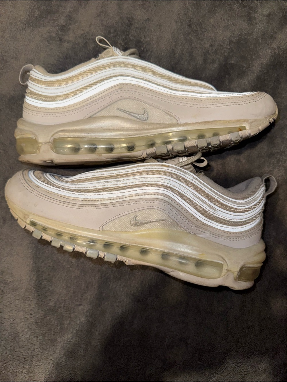 Nike Women's Air Max 97 Platinum White Sneakers